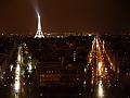 Eiffel Tower from L'Arc de Triumphe IMGP7445